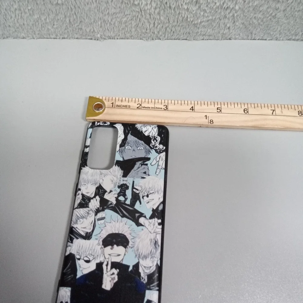 Satoru Gojo Jujutsu Kaisen Anime Phone Case Collage Black Blue White 6.25x3in‎